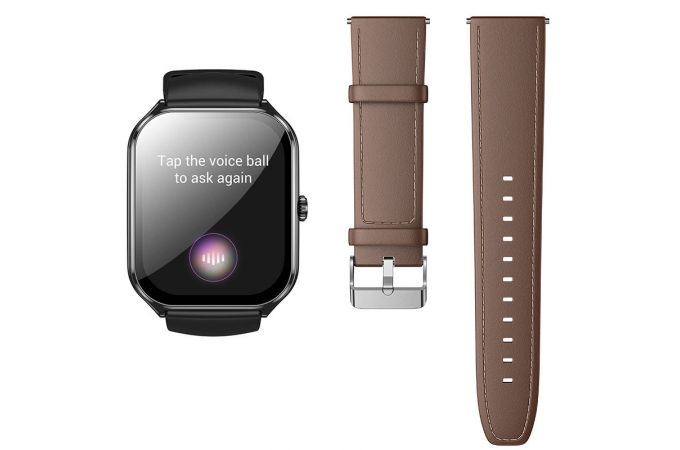 Смарт часы HOCO Y28 AMOLED Smart sports watch (черный)