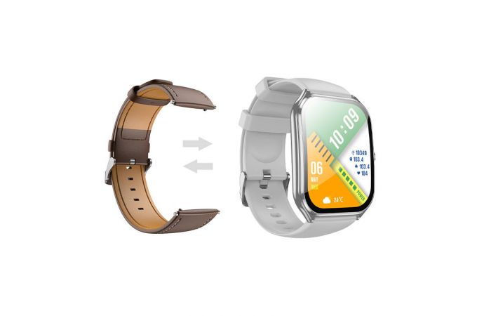 Смарт часы HOCO Y28 AMOLED Smart sports watch (черный)