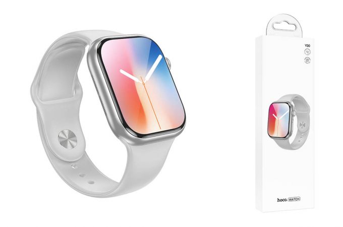 Смарт часы HOCO Y30 Smart sports watch (серебряный)