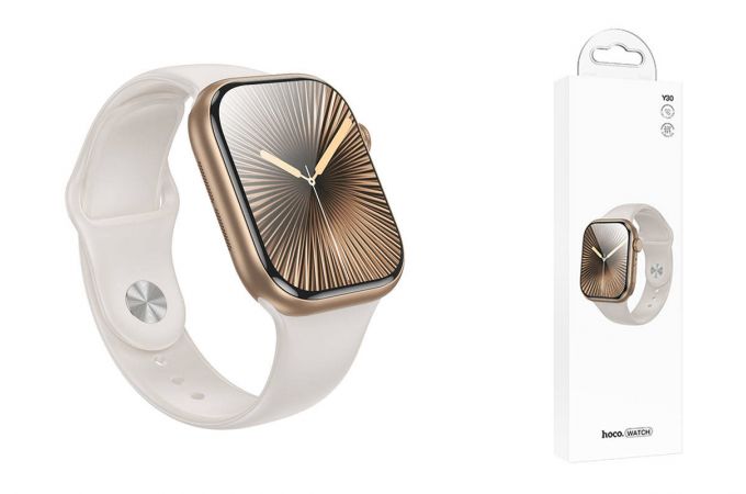 Смарт часы HOCO Y30 Smart sports watch (золотой)