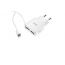 Сетевое зарядное устройство 2USB + кабель MicroUSB HOCO C59A Fast Charging 2400mAh (белый)