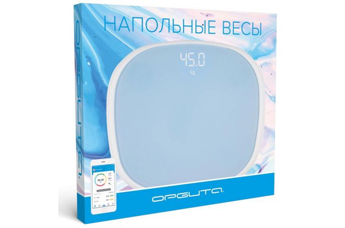 Весы напольные Орбита OT-HOW11 с Bluetooth (до 180кг)