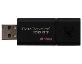 Флешка USB 2.0 Kingston DataTraveler 100 G3 64Gb