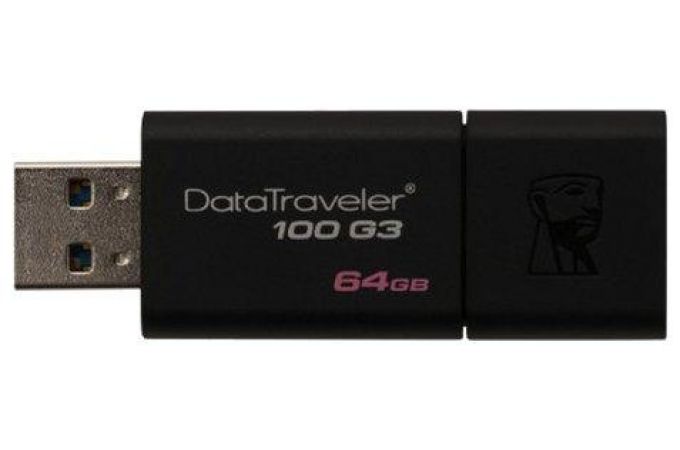 Флешка USB 2.0 Kingston DataTraveler 100 G3 64Gb