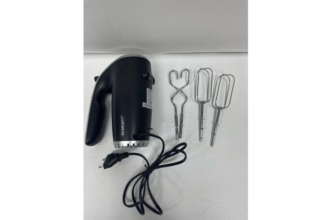 Миксер SCARLETT SC-HM40S09 черный с серебром, (-15%), №751,