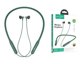 Наушники вакуумные беспроводные HOCO ES58 Sound tide sports BT headset Bluetooth (зеленый)