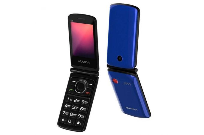 Сотовый телефон MAXVI E7 Blue