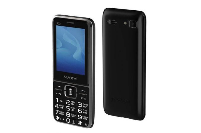 Сотовый телефон MAXVI P22 Black (черный)