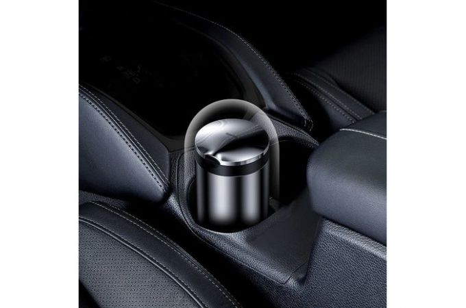 Автомобильная пепельница BASEUS Premium Car Ashtray, серый