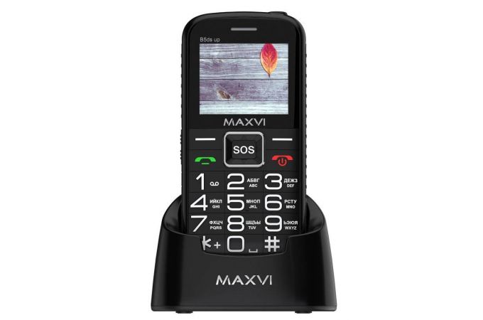 Сотовый телефон MAXVI   B5  DS up Black