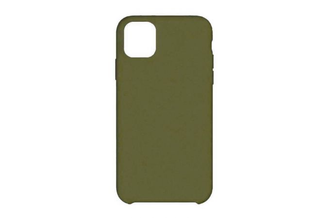 Чехол для iPhone 16 Pro (6,3) Silicone Case Soft Touch (авокадо)