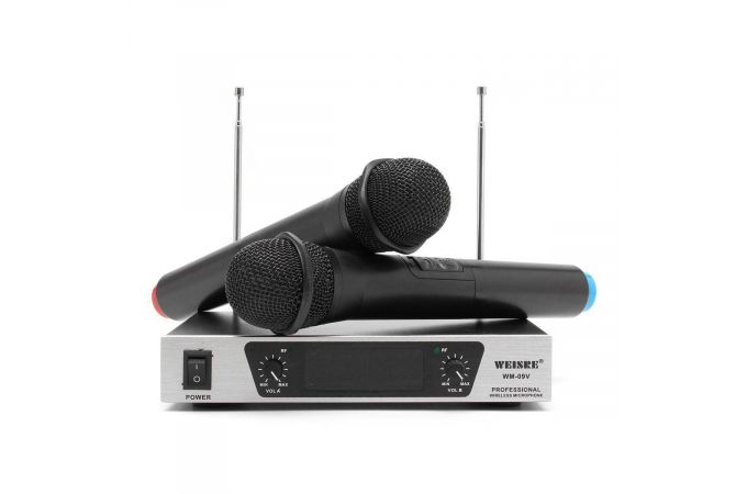 Набор беспроводных микрофонов Weisre WM-09V