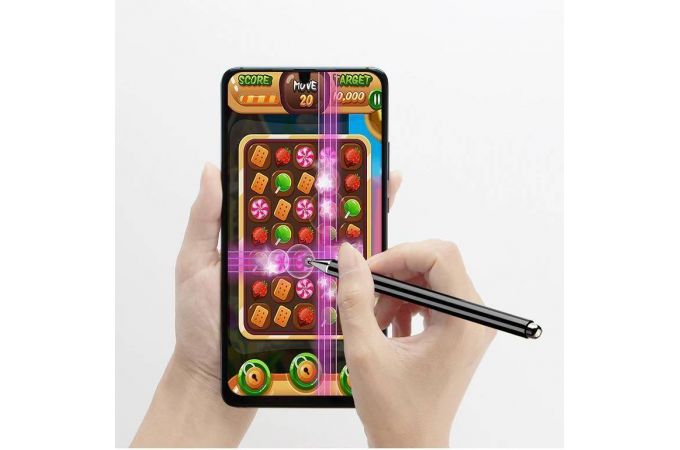 Стилус для сенсорных экранов Орбита OT-SMH23 (серебристый)