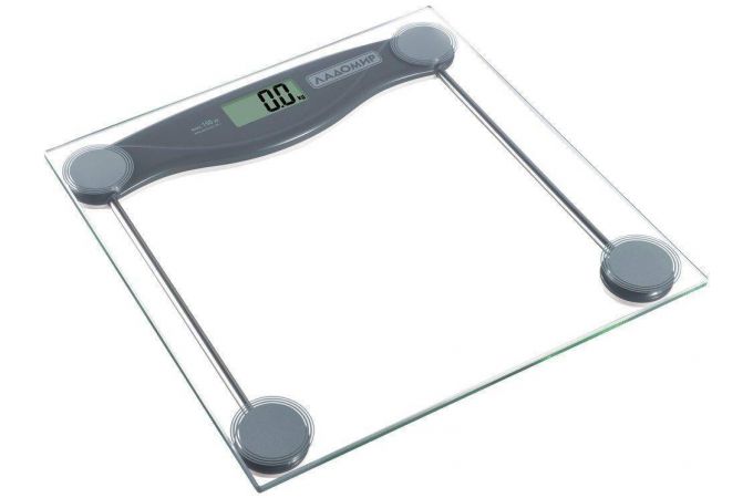 Весы напольные ЛАДОМИР НА105  макс.150кг, стекло