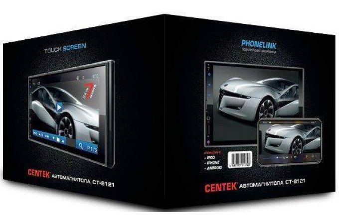 Автомагнитола Centek MP3/WMA CT-8121 2 DIN