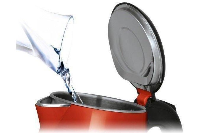 Чайник CENTEK CT-1025 красный 2200 Вт, 1,8 литра, двухслойниый корпус