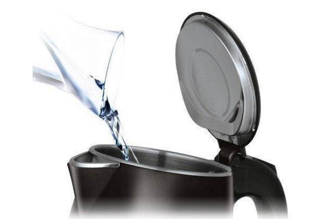 Чайник CENTEK CT-1025 черный 2200 Вт, 1,8 л, металл, двухслойниый корпус