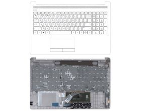 Клавиатура для ноутбука HP 15-DB 15-DA топкейс белый