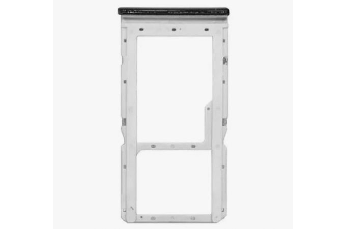 Держатель SIM (СИМ) для Xiaomi Redmi Note 8 Pro (белый)