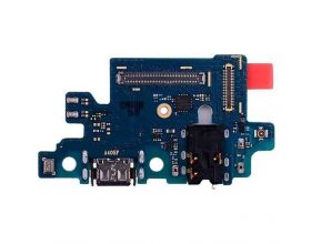 Шлейф для Samsung A405FN Galaxy A40 с разъемом зарядки + разъем гарнитуры (плата) org разбор