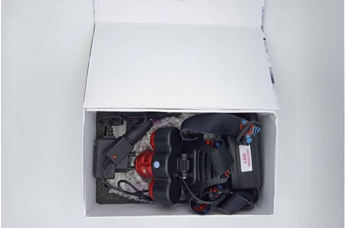 Фонарь налобный Патриот PT-FLG22 (3L, 2*18650.,ZOOM) (УЦЕНКА! ПОСЛЕ РЕМОНТА)