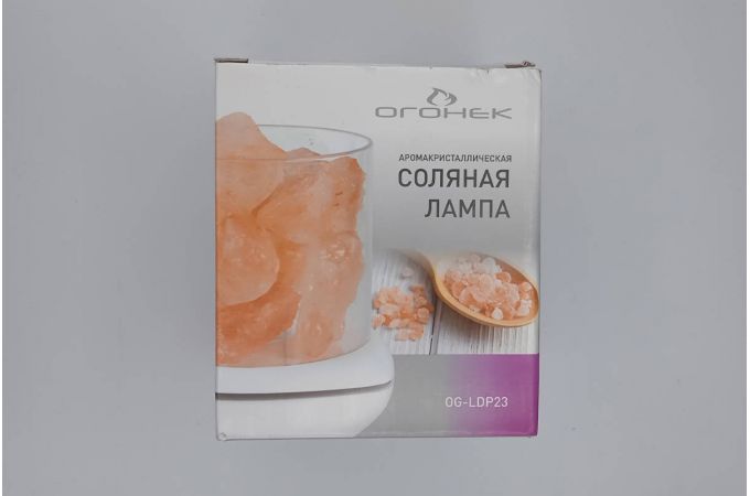 Светильник солевой Огонек OG-LDP23 (RGB, USB) (УЦЕНКА! ПОСЛЕ РЕМОНТА)