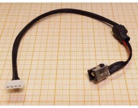 Разъем питания Lenovo G575, Y470 (с кабелем)