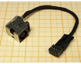 Разъем питания HP G6-2000 (с кабелем)