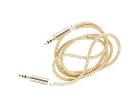 Кабель аудио AUX Орбита OT-AVC14 (Джек 3,5 мм на Джек 3,5 мм цвет) 1м (УПАКОВКА 10шт)