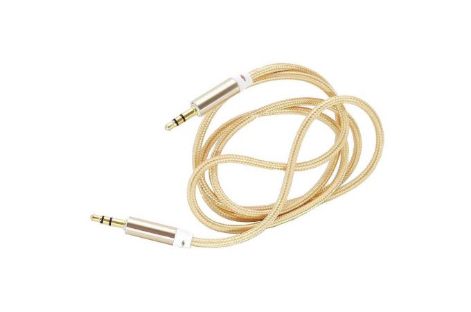 Кабель аудио AUX Орбита OT-AVC14 (Джек 3,5 мм на Джек 3,5 мм цвет) 1м (УПАКОВКА 10шт)