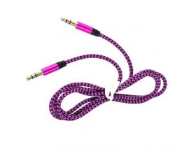 Кабель аудио AUX Орбита OT-AVC16 (3261) (Джек 3,5 мм на Джек 3,5 мм цвет) 1м