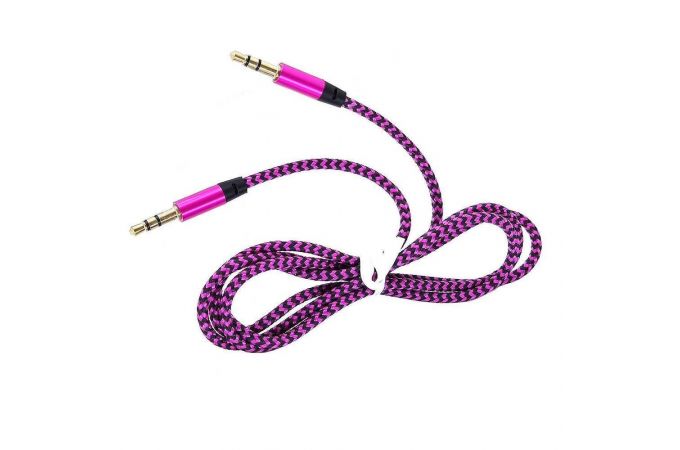 Кабель аудио AUX Орбита OT-AVC16 (3261) (Джек 3,5 мм на Джек 3,5 мм цвет) 1м