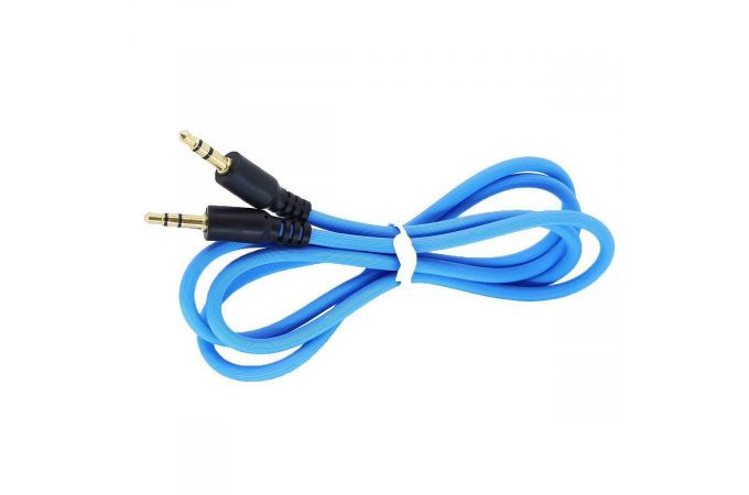 Кабель аудио AUX Орбита OT-AVC10 (Джек 3,5 мм на Джек 3,5 мм цвет) 1м (УПАКОВКА 20шт)