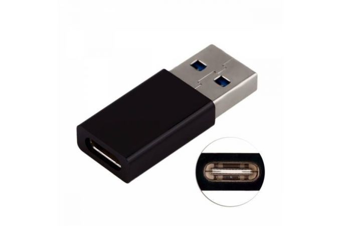 Переходник Орбита OT-SMA24 (штекер USB 3.0 - гнездо TYPE-C)
