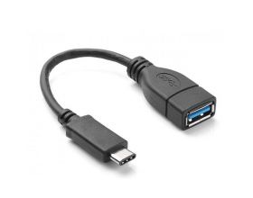 Переходник OTG Орбита OT-SMA23 USB 3.0 (гнездо USB - штекер TYPE-C) 20см (черный)