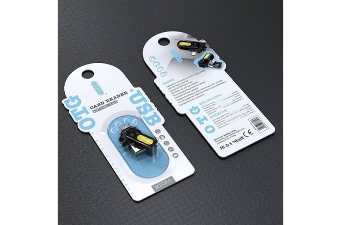 Переходник OTG EZRA OC02 (штекер USB/TF - штекер microUSB)