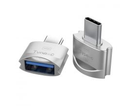 Переходник OTG Орбита OT-SMA27 (штекер TYPE-C - гнездо USB) - (упаковка 10 ШТ)