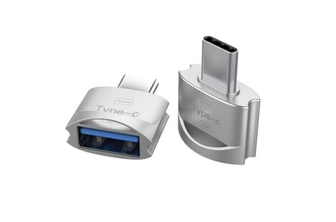 Переходник OTG Орбита OT-SMA27 (штекер TYPE-C - гнездо USB) - (упаковка 10 ШТ)