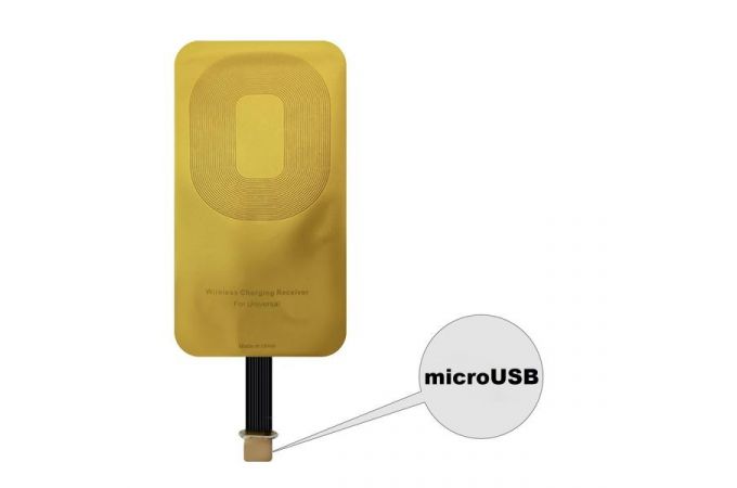 Адаптер для беспроводной зарядки Орбита GM-1 (microUSB/1А)