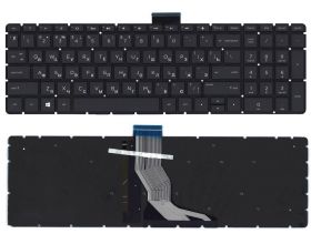 Клавиатура для ноутбука HP Pavilion 15-bs, 15-bw, 17-bs, 250 G6, 255 G6, 258 G6 черная, с подсветкой