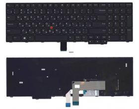 Клавиатура для ноутбука Lenovo ThinkPad E570 E575 черная