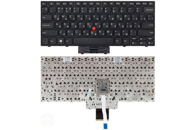Клавиатура для ноутбука Lenovo ThinkPad Edge E10 X100 X100E X120E черная с указателем