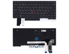 Клавиатура для ноутбука Lenovo ThinkPad L14 gen 1/2 черная