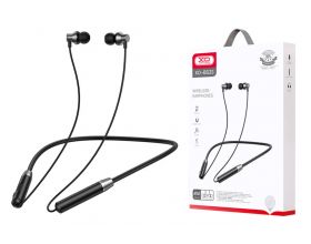 Наушники вакуумные беспроводные XO BS33 SPORT Bluetooth (Чёрные)