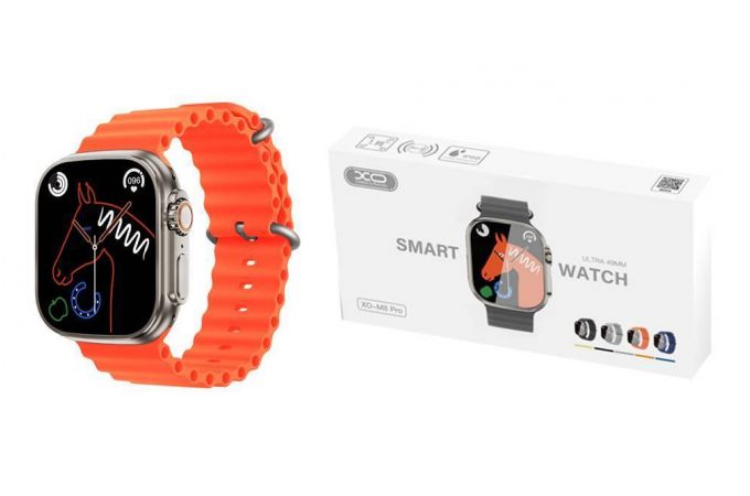 Смарт часы XO M8 PRO sports call 82.5+129*21.5MM (Оранжевые)