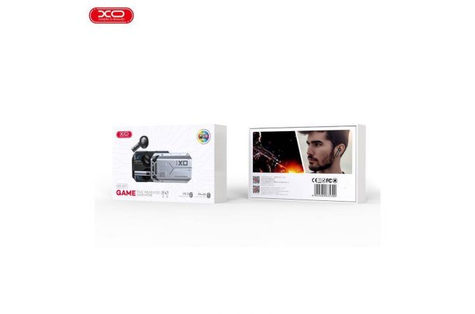 Наушники вакуумные беспроводные XO G11 Sword Rain Gaming TWS Bluetooth (Серые)