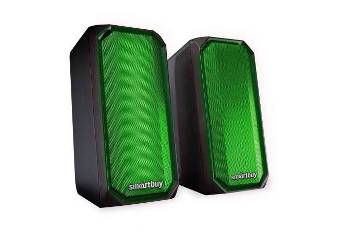 Акустическая система 2.0 SmartBuy RAPTURE, Bluetotoh, 6Вт, RGB-подсветка, USB (SBA-4300)/10