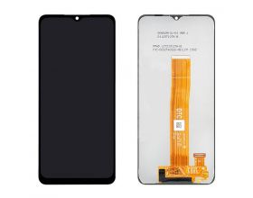 Дисплей для Samsung A125F Galaxy A12 Black в сборе с тачскрином (ревизия SM_A022F_R1.1) 100%