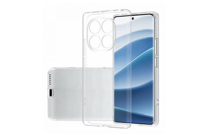 Чехол для Xiaomi Redmi Note14 Pro (4G) ультратонкий 0,3мм (прозрачный)