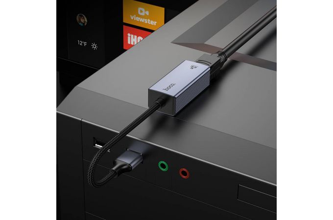 Адаптер HOCO UA37 USB ethernet адаптер (1000 Mbps)